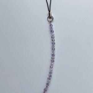 ❣︎ Simple purple phone charm ❣︎